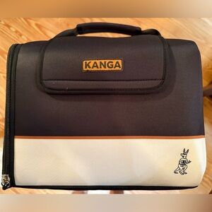 White and Black Kanga Cooler Bag